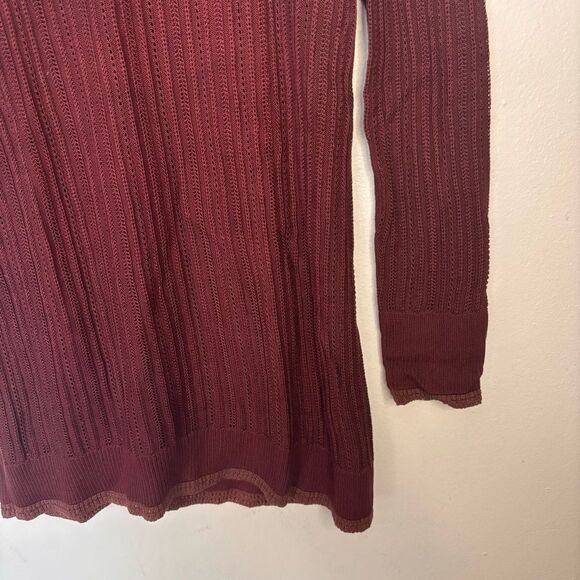 PERUVIAN CONNECTION Brandywine Knit Prima Cotton Cardigan Size S - Picture 6 of 6